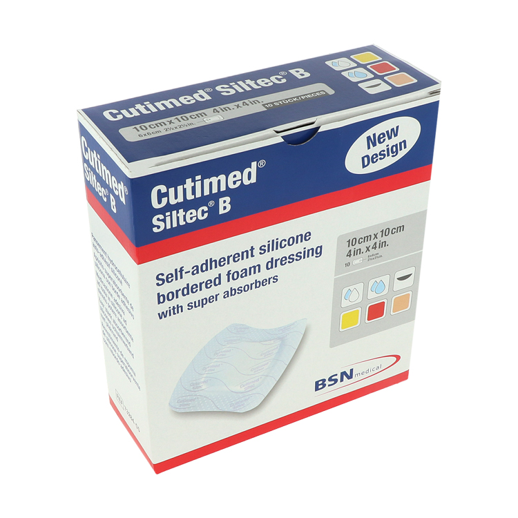 Cutimed Siltec B, hochabsorbierender Schaumverband Cutimed Siltec B, hochabsorbierender Schaumverband