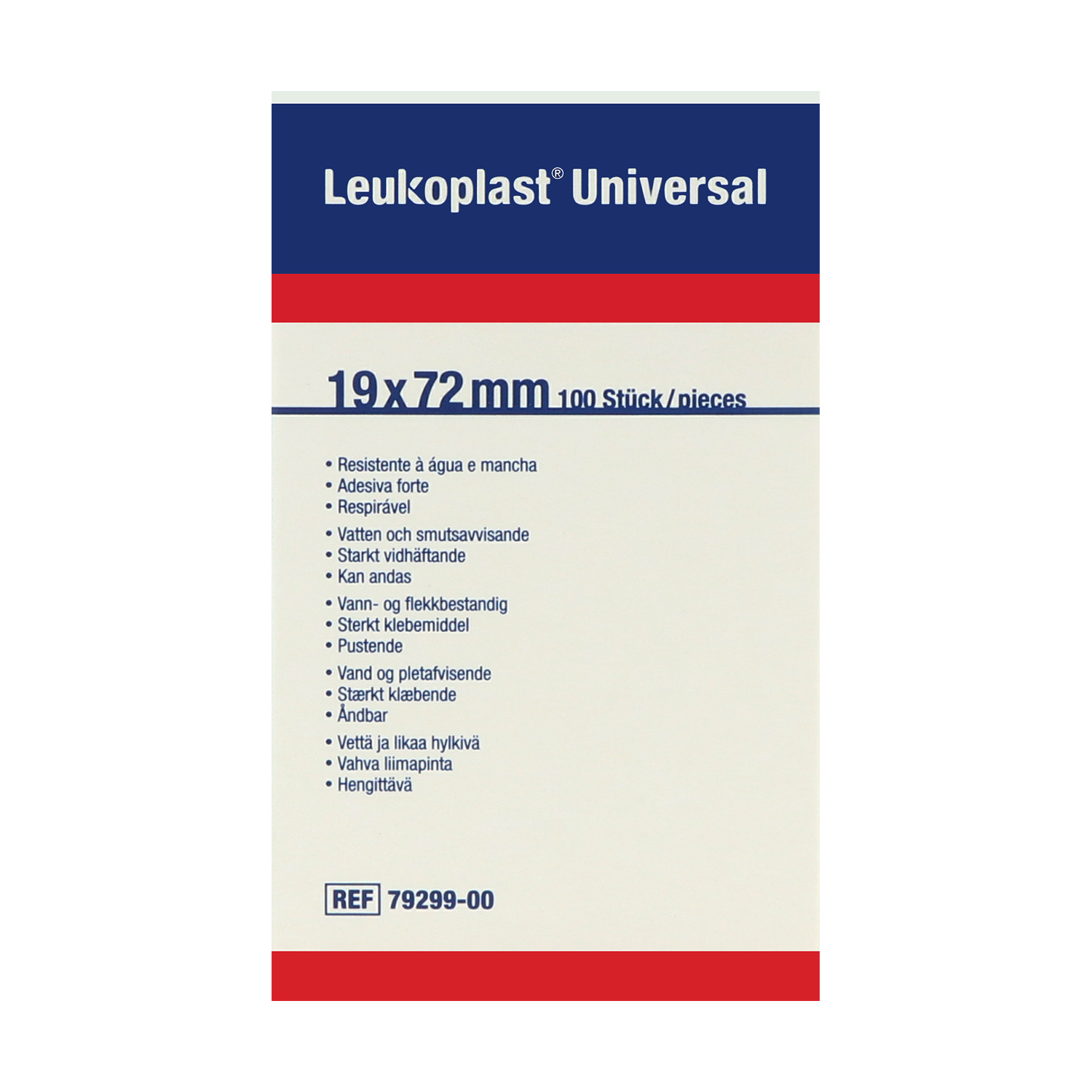 Leukoplast Universal Strips, Wundpflaster, wasserabweisend Leukoplast Universal Strips, Wundpflaster, wasserabweisend