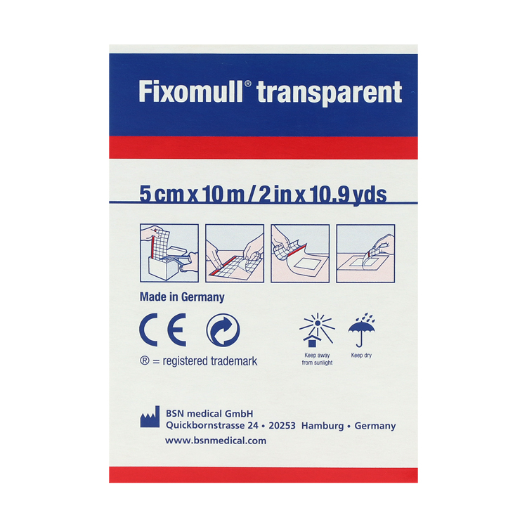 Fixomull Transparent Verbandfixierung Fixomull Transparent Verbandfixierung