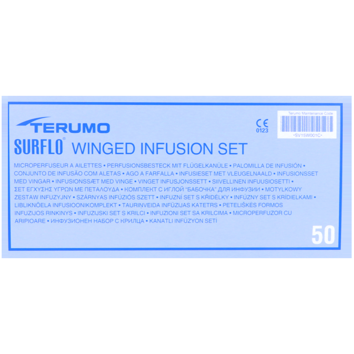 Surflo Perfusionsbesteck, 30 cm Schlauch, Luer-Lock Surflo Perfusionsbesteck, 30 cm Schlauch, Luer-Lock