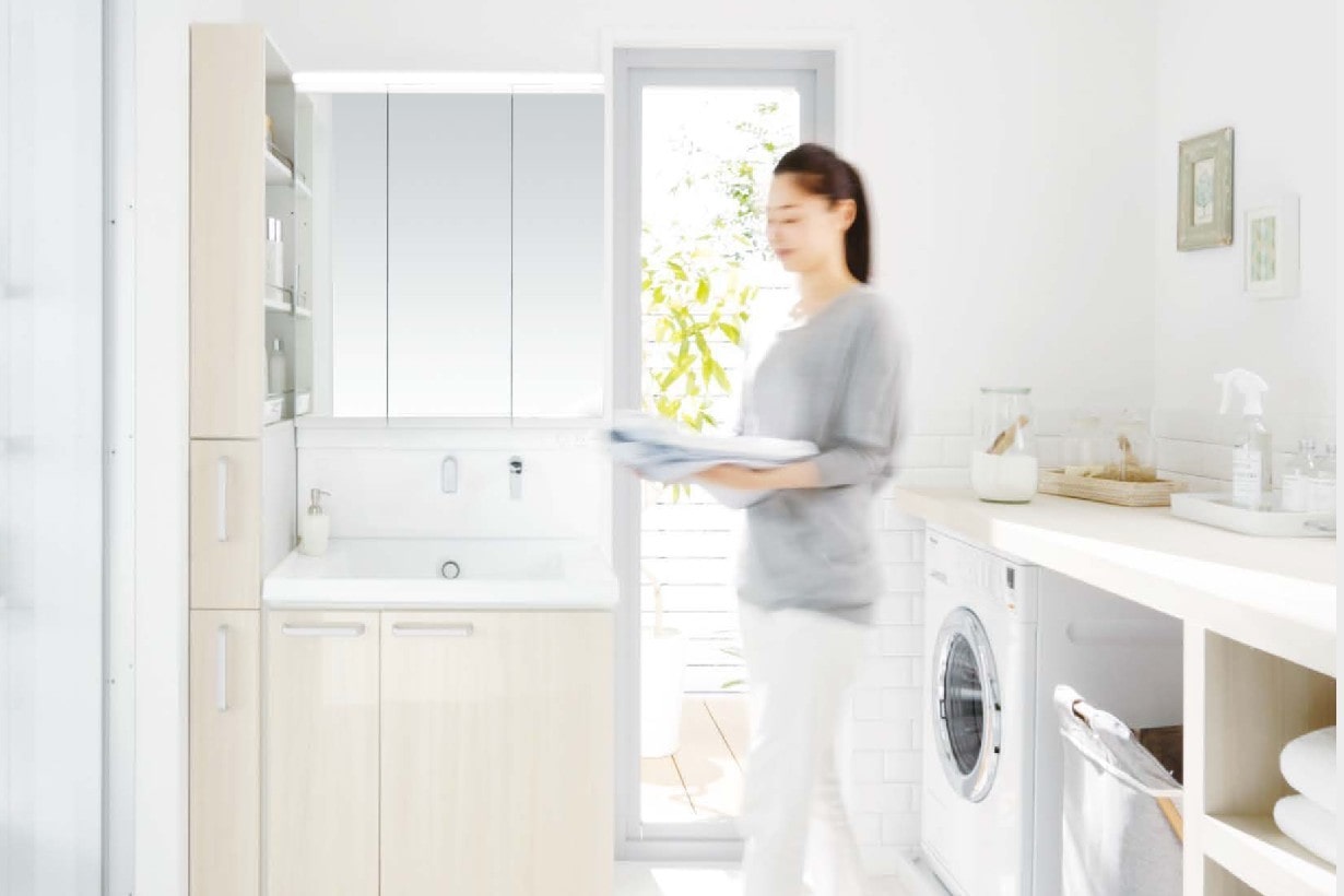 洗面化粧台の選び方 お悩み別におすすめの最新機能を解説 カインズ リフォーム