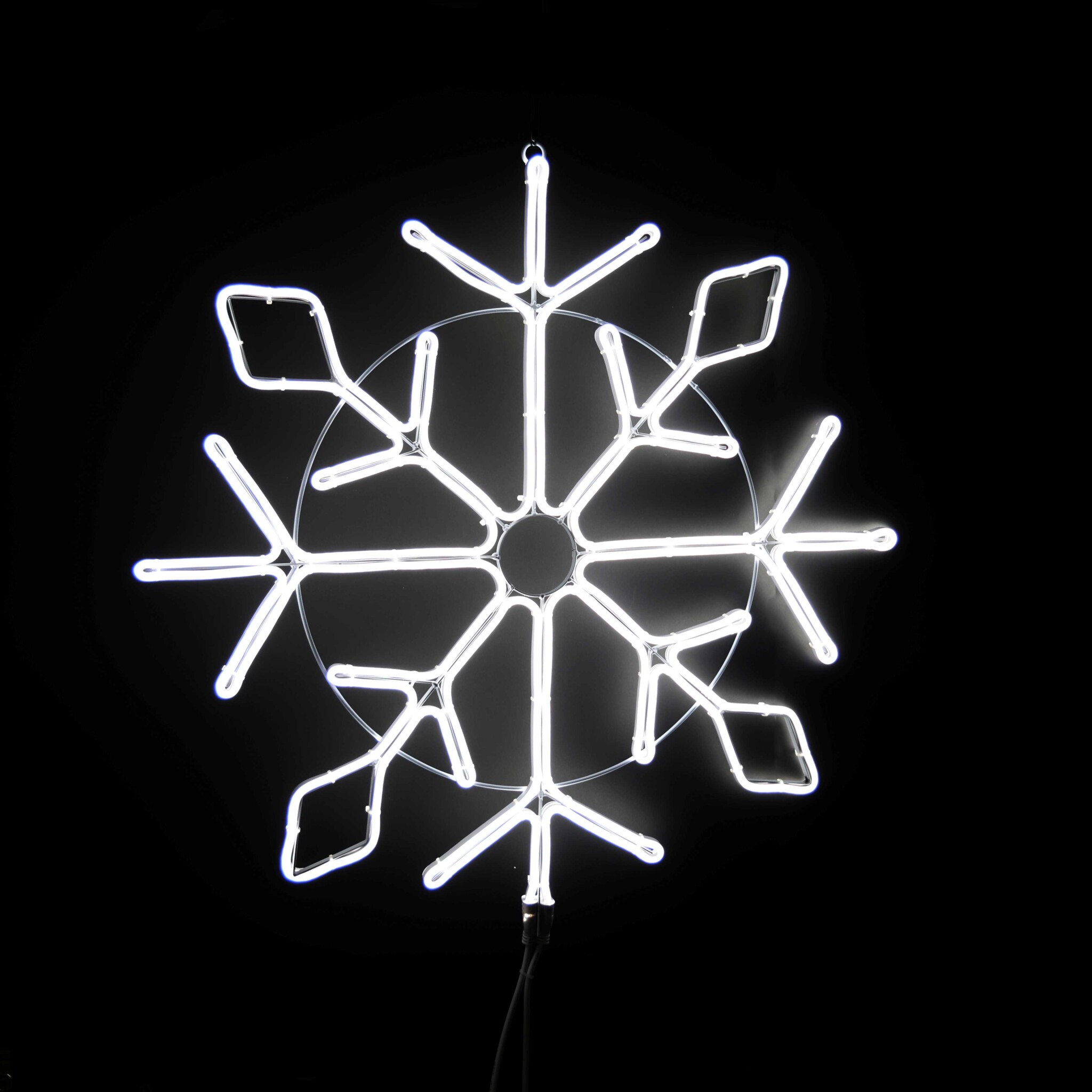 ネオンスノーフレーククロス 常点灯 両面発光 80W迄連結可能の商品画像