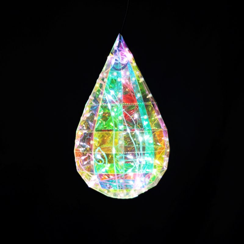 オーロラライト ドロップ 白 電源別売 最大10連結の商品画像