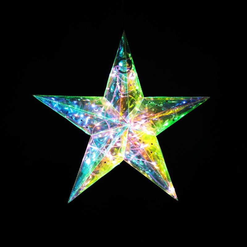 オーロラライト スター 白 電源別売 最大10連結の商品画像