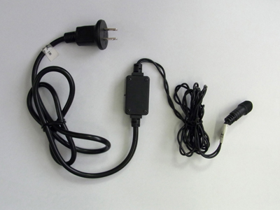 電源コード 230cm ブラック 自動点滅（ミルキーウェイライト・ミルキーウェイネットライト用）の商品画像