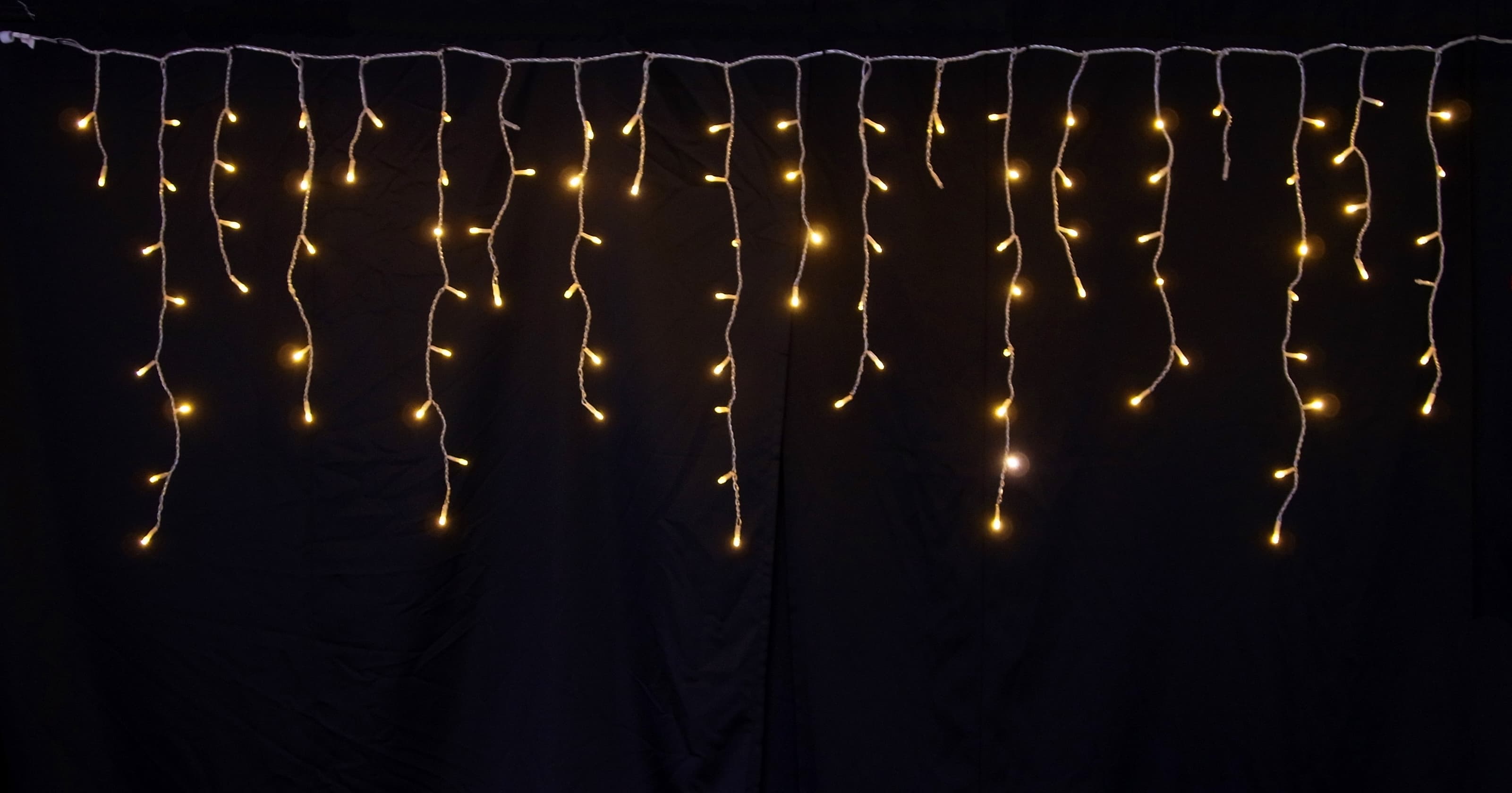 フラッシュつららライト 100球 カラー選択可 電源別売 最大9連結の商品画像