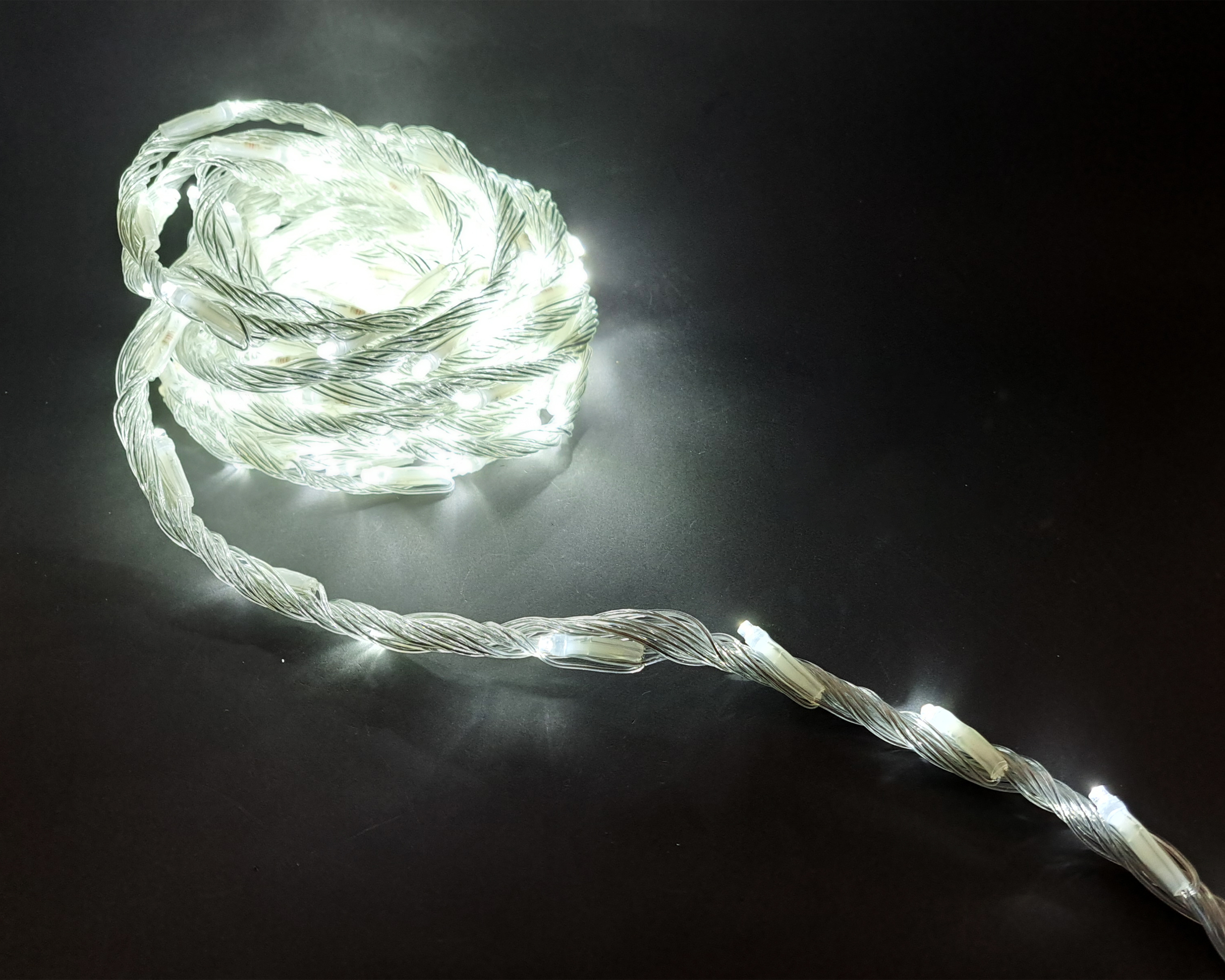 フローイングライト 10m 白 コントローラー付プラグコード 電源付 連結不可の商品画像