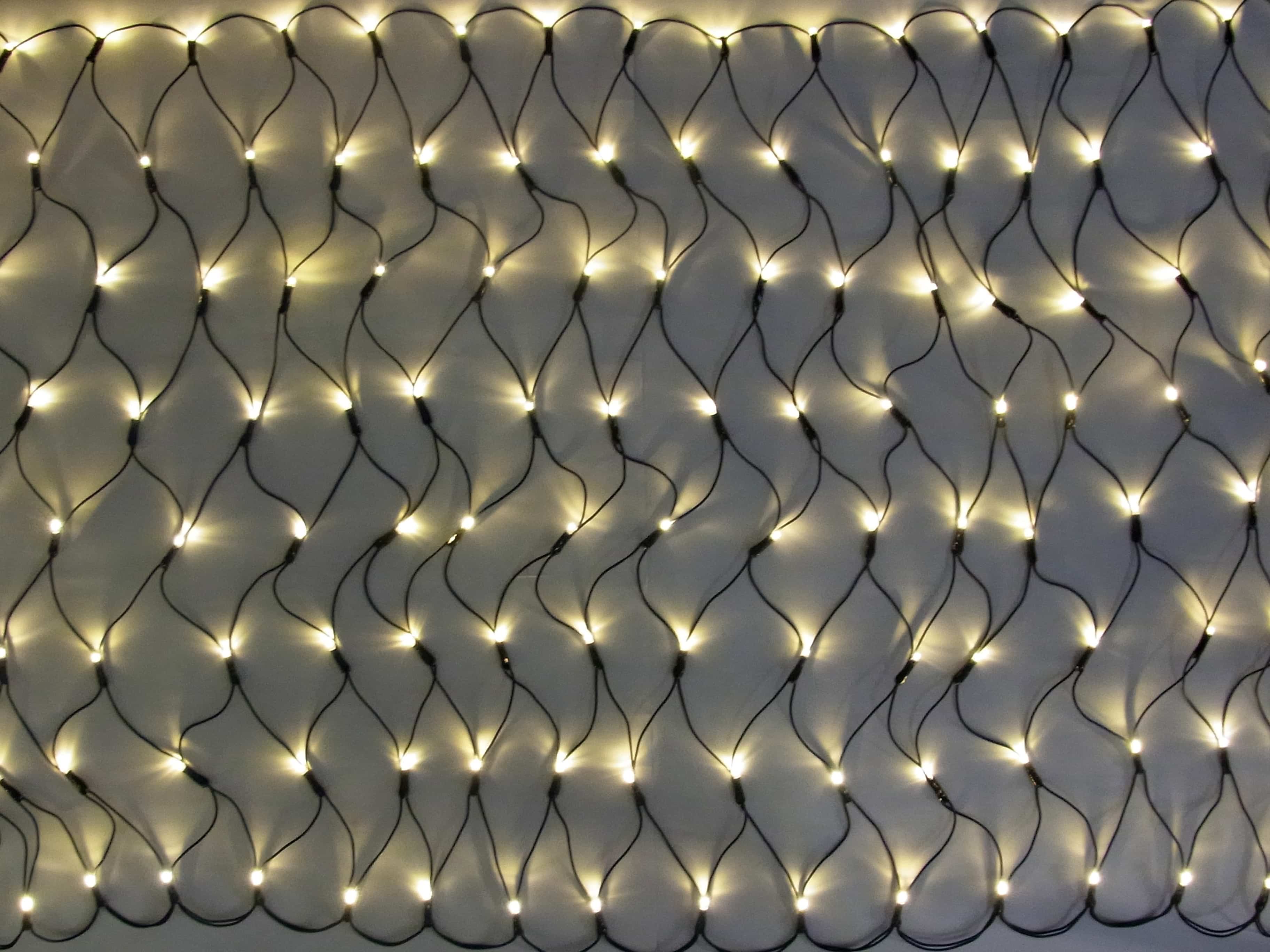 グリッターネットライト 160球 カラー選択可 電源別売 最大10連結の商品画像