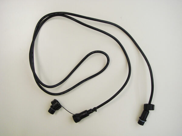 延長コード 180cm ブラック（2芯スリムライト・フラッシュストレートライト・グリッターライト・フラッシュネットライト・グリッターネットライト・藤棚ライト用）の商品画像