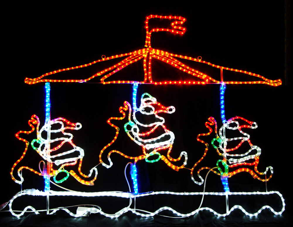 メリーゴーランド コントローラー付 LEDチューブライト 組立式の商品画像