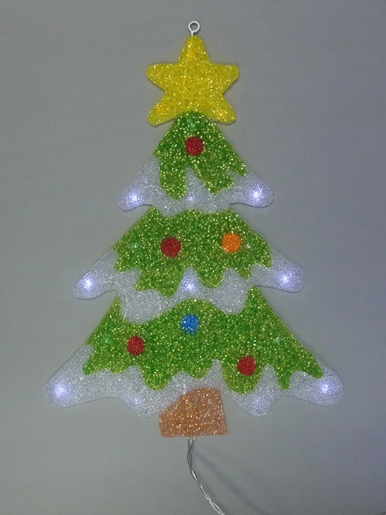ウィンドウモチーフ クリスマスツリーの商品画像