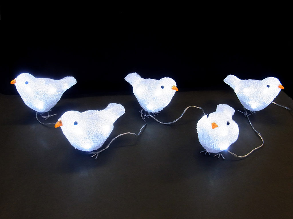 小鳥 アダプター付 常点灯の商品画像