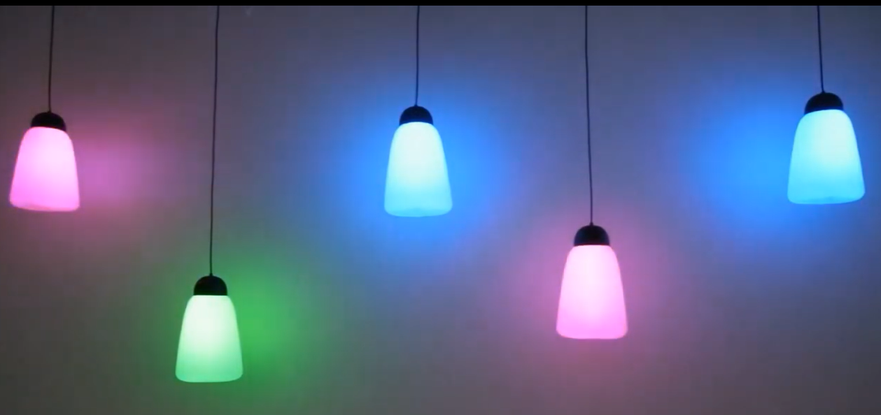 ランタンライト5連 RGB 電源付 最大2連結の商品画像