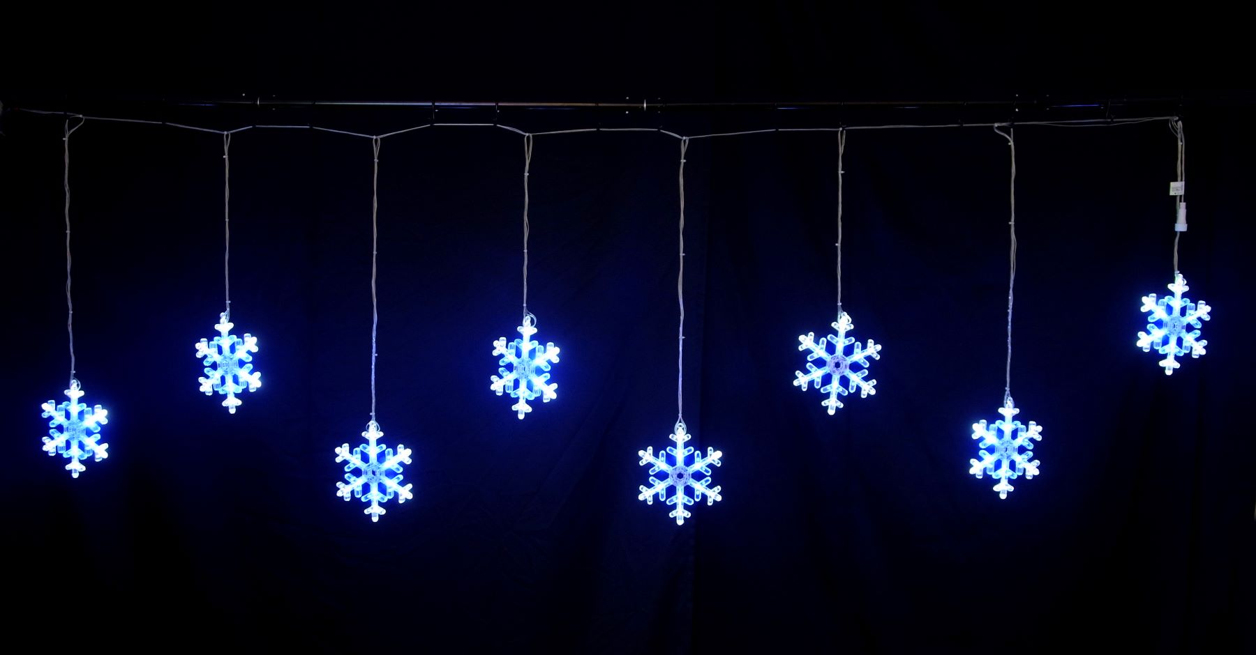 スノーフレークつらら8連 アダプター付 コントローラー付 2セット迄連結可能の商品画像