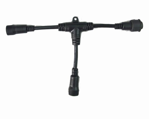 T型コネクター 20×10cm ブラック LETの商品画像