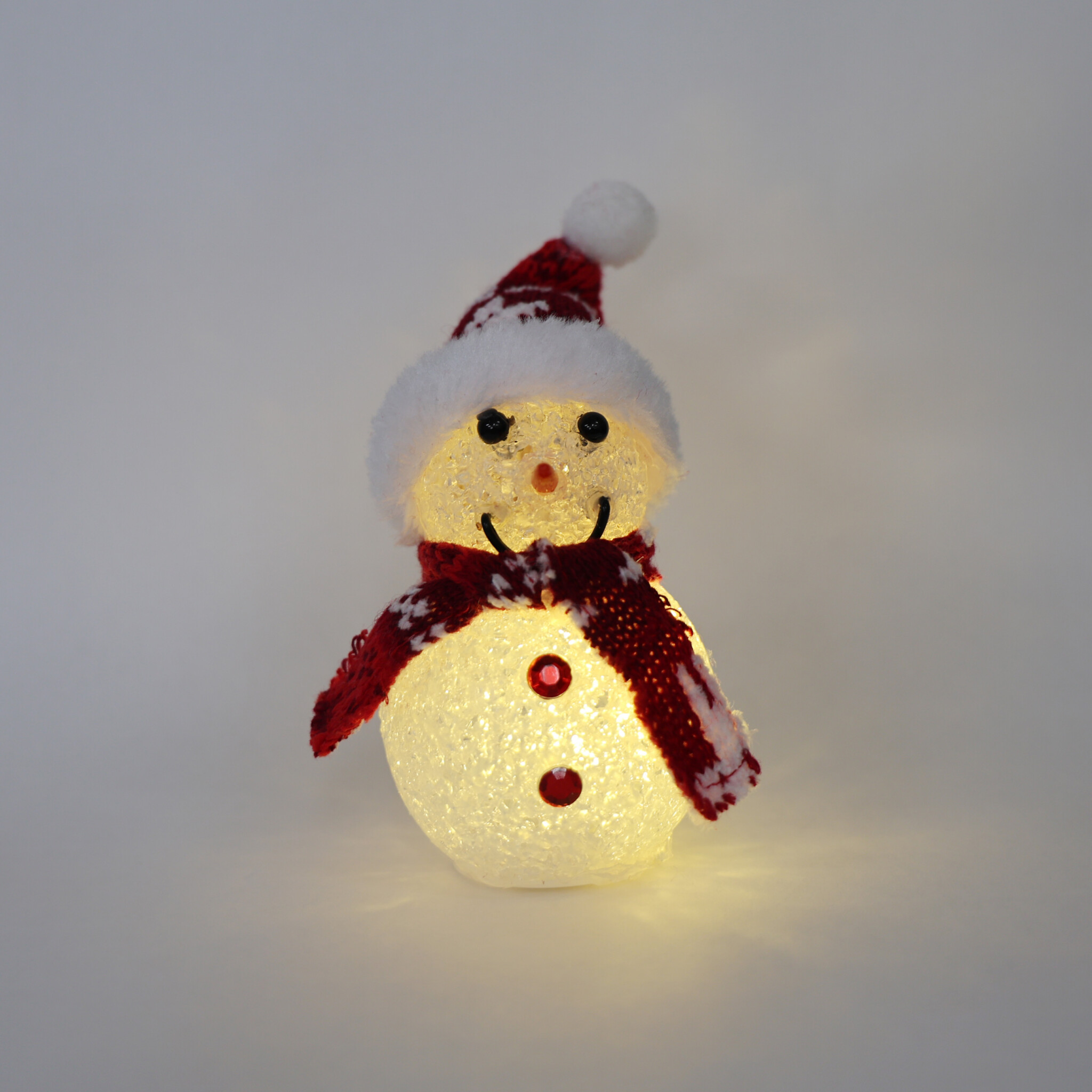 テーブルスノーマン 室内用 電池式 常点灯