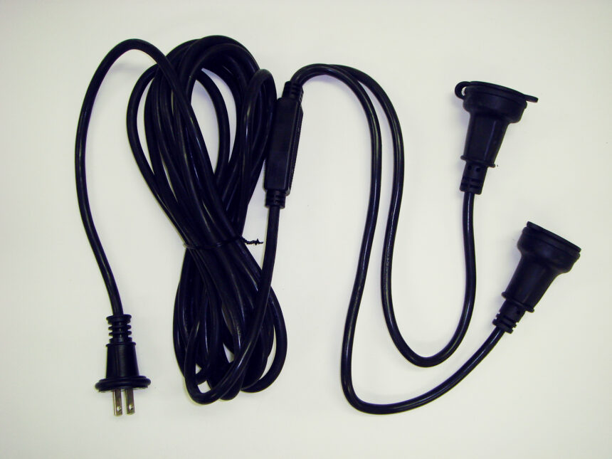 分配コード 2分配 550cm ブラック RC2の商品画像