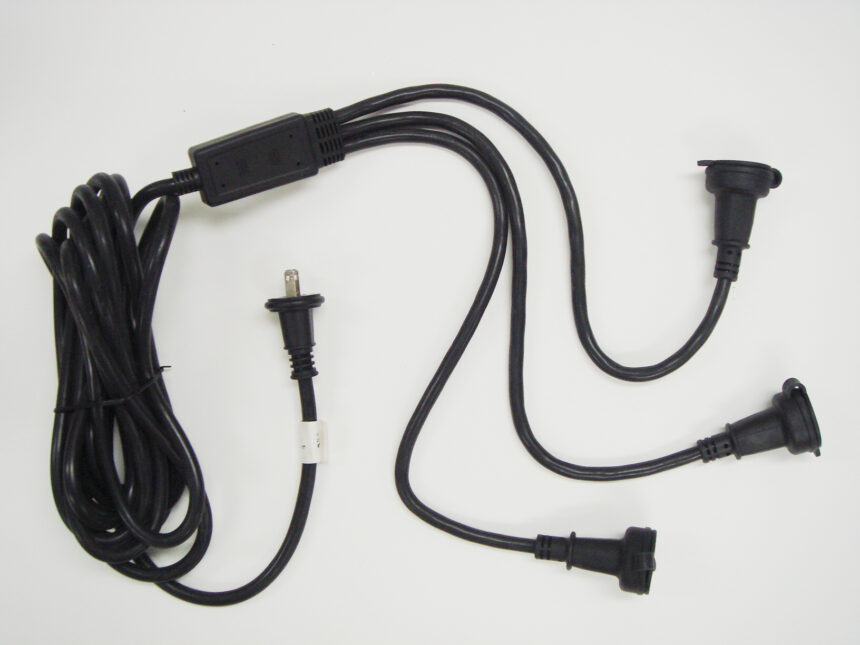 分配コード 3分配 550cm ブラック RC3の商品画像