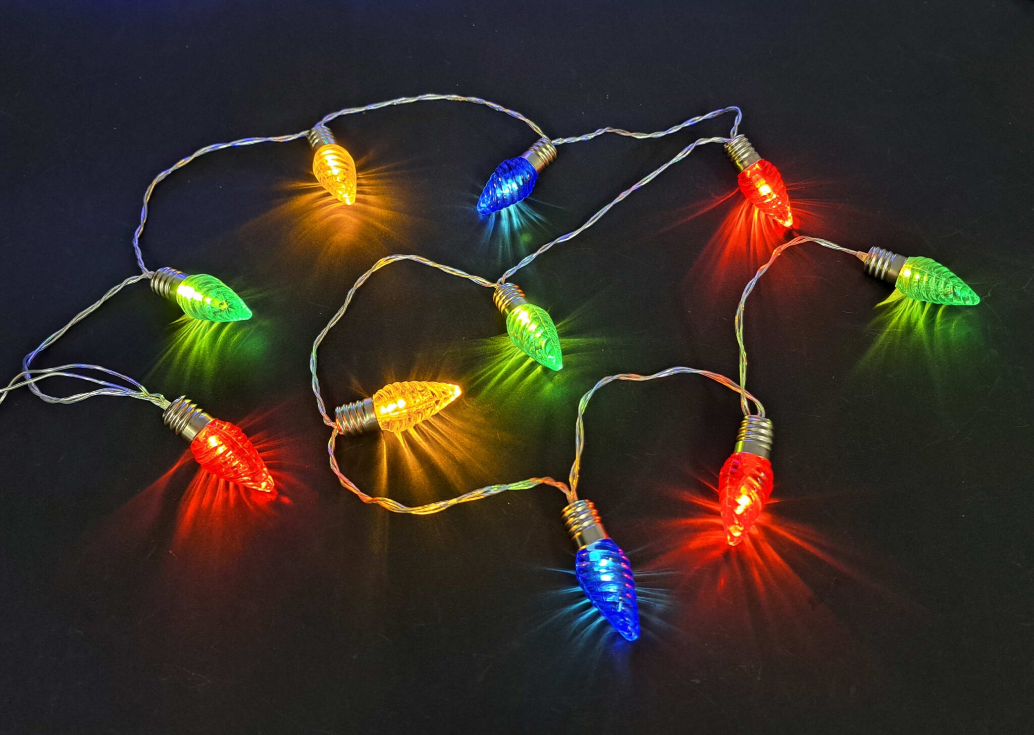 レトロライト 10球 室内用 電池式 常点灯の商品画像