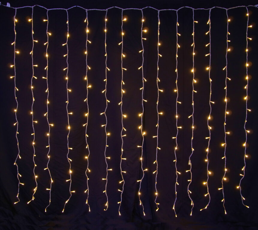 SHカーテンライト 252球 カラー選択可 電源別売 最大3連結の商品画像