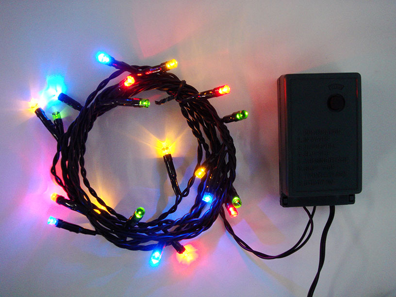 室内用ストレートライト サイズ・カラー選択可 室内用 アダプター付 電源付 連結不可の商品画像