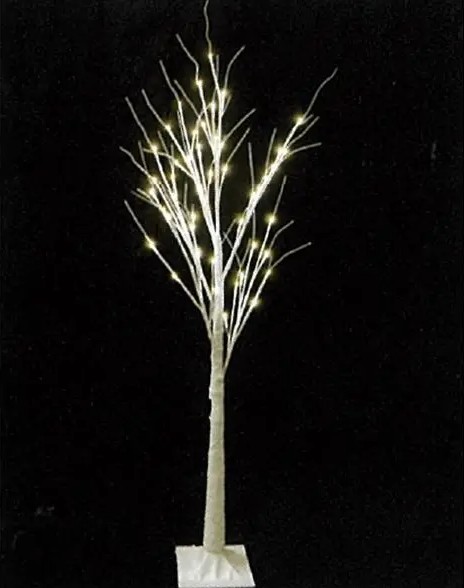 白木 電球色 サイズ選択可 室内用 電源付 連結不可の商品画像