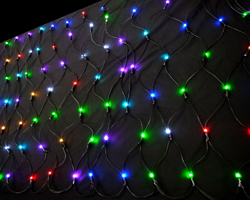 RGB182球ネットライト 電源別売 最大4連結の商品画像