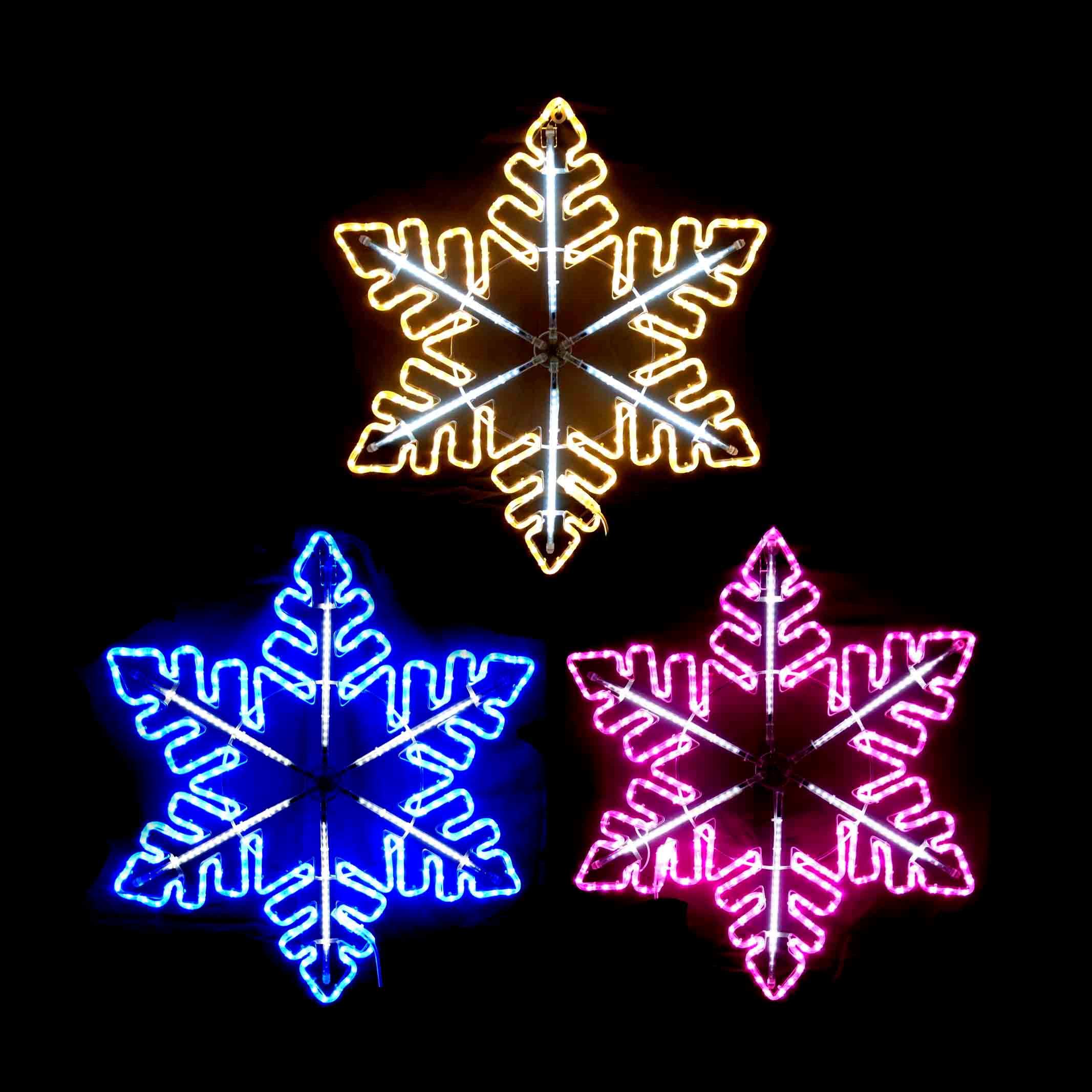 フローイングスノーフレーク アダプター付 流れる点滅の商品画像