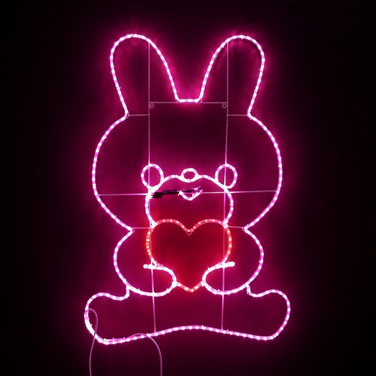 ときめきハートうさぎ 常点灯 LEDチューブライト 80W迄連結可能の商品画像