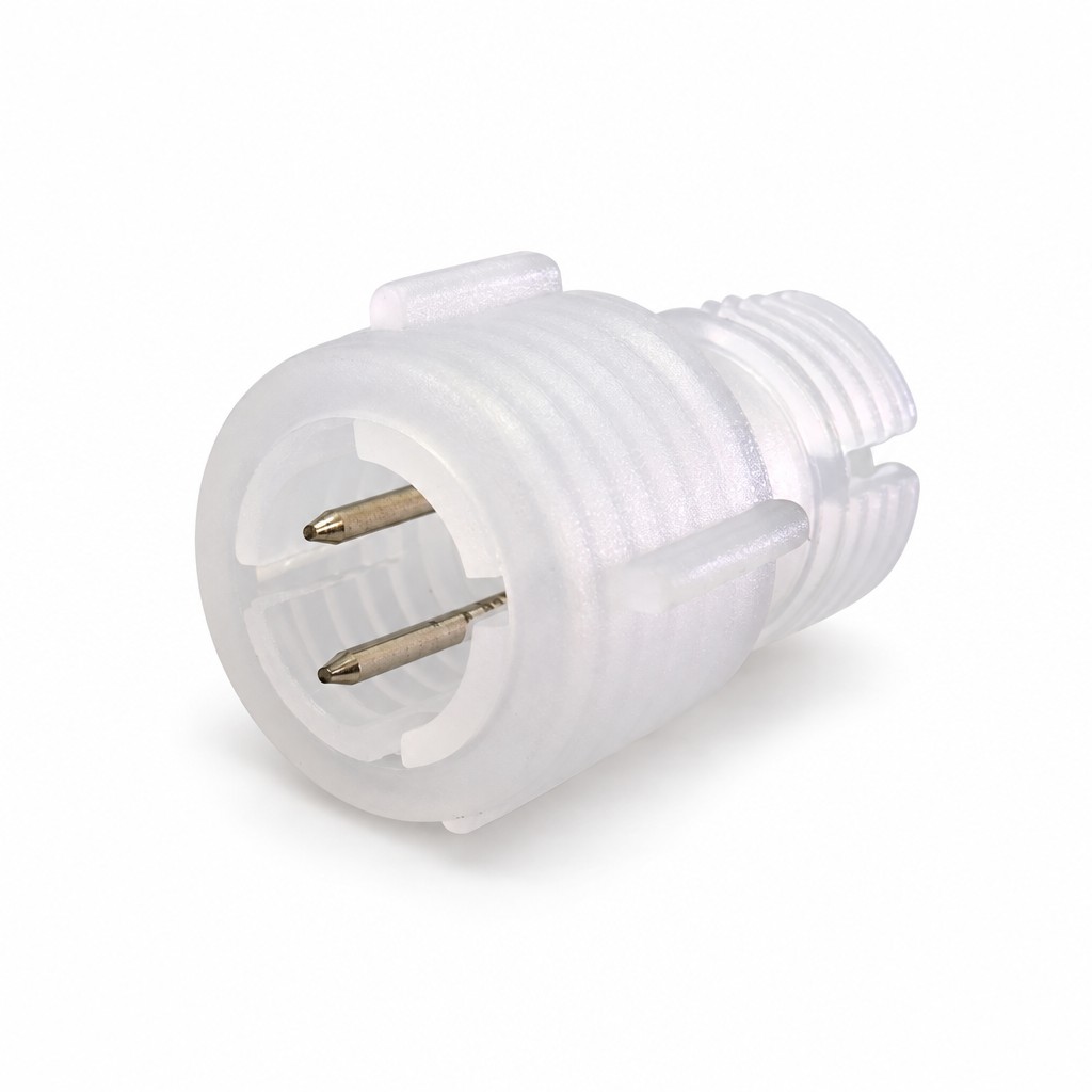 φ10mm LEDチューブライト用 メイルコネクター(2ヶ入)の商品画像
