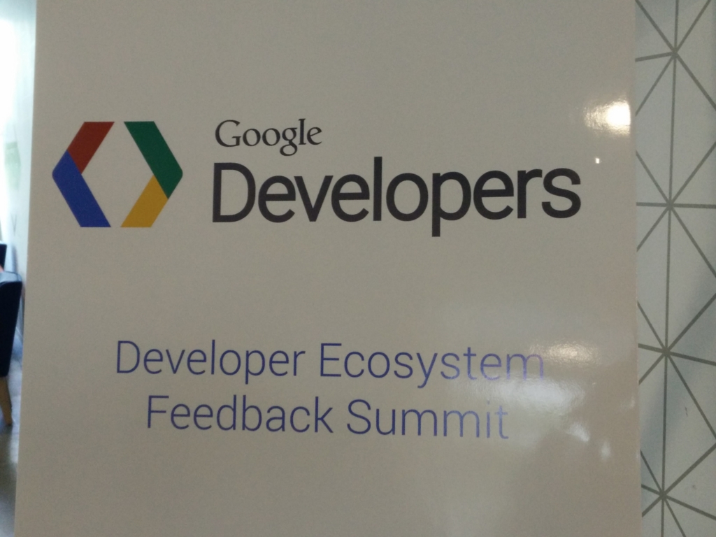 Google Developer Ecosystem Feedback Summitに参加してきました