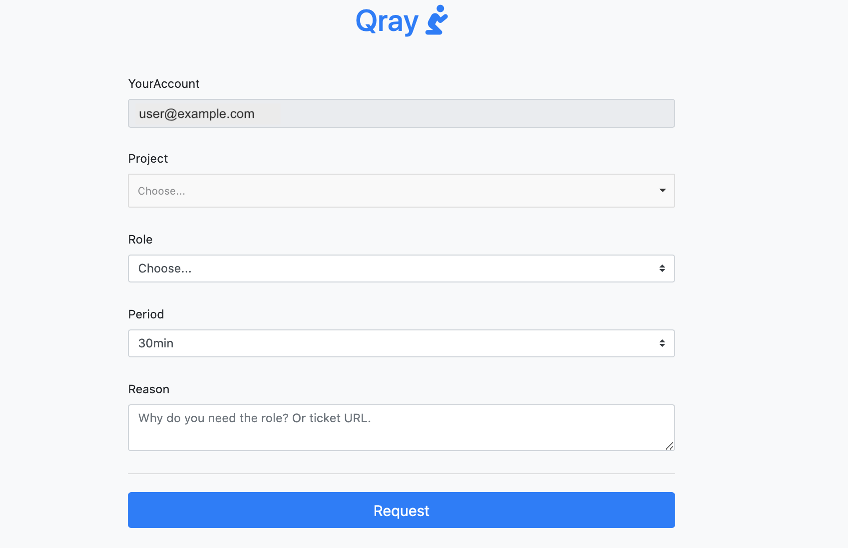 qray web ui