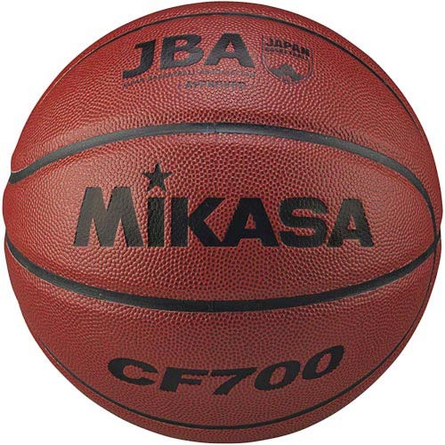 ミカサ MIKASA キッズ 日本バスケットボール協会検定球 人工皮革 茶 CF700 バスケットボール 7号球 一般 大学 高校 中学 試合