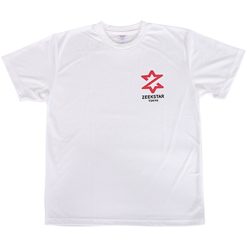 ジークスター東京 ZEEKSTAR TOKYO キッズ ハンドボール 公式 ロゴTシャツ ホワイト ZK009J 半袖 トップス 応援アイテム 観戦