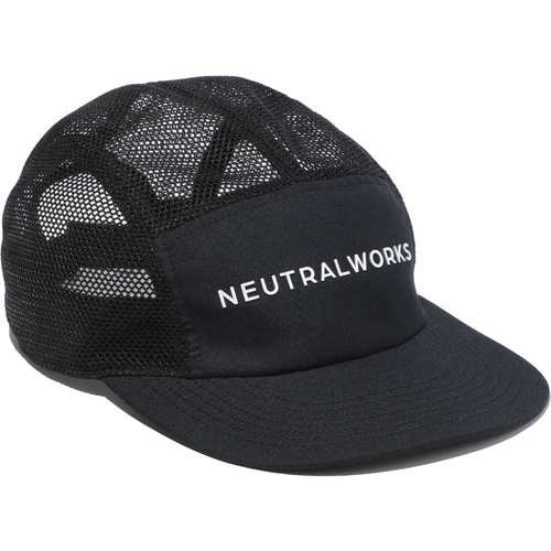 ニュートラルワークス NEUTRALWORKS． メンズ レディース メッシュキャップ MESH CAP ブラック KSU72101 K 2022春夏モデル 帽子 軽量