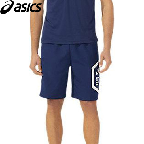 アシックス asics メンズ トレーニングウェア ショートパンツ HEX ドライ クロス ハーフパンツ ピーコート 2031E054 400 スポーツウェア