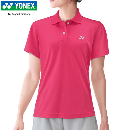 ヨネックス YONEX レディース ウィメンズゲームシャツ ブライトピンク 20800 122 半袖シャツ ユニフォーム テニスウェア バドミントン