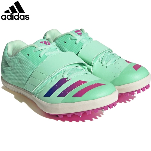 アディダス adidas メンズ 陸上 スパイク ジャンプスター ミント/ブルー/フクシャ LUX48 GV9061 JUMPSTAR シューズ レース 陸上競技