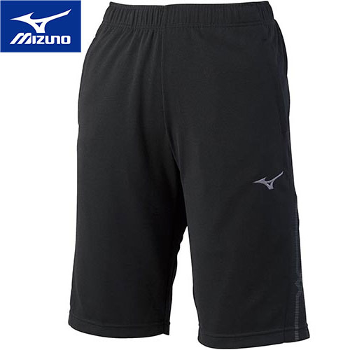 ミズノ MIZUNO メンズ レディース トレーニングウェア ショートパンツ ウォームアップ ハーフパンツ ブラック×ガンメタ 32MD0111 90