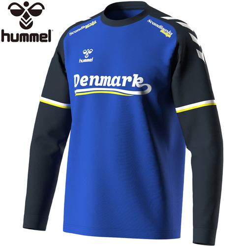 ヒュンメル hummel メンズ レディース HB L/S プラクティスシャツ ディープブルー HAP7168 669 新入部員応援 2023秋冬モデル