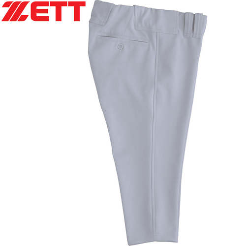 ゼット ZETT メンズ レディース 野球ウェア 練習用パンツ ユニフォーム ショートフィット パンツ ネオステイタス シルバー BU802CP 1300
