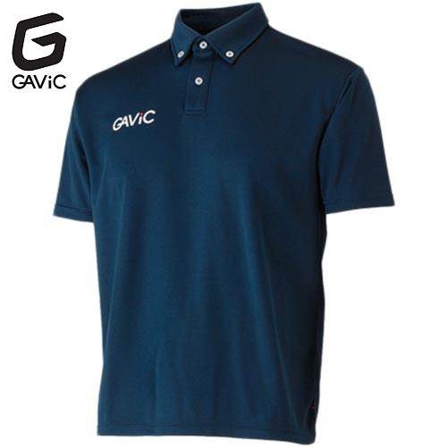 ガビック GAViC メンズ ドライポロシャツ ネイビー GA4408 NVY DRYPOLO-SHIRT サッカー フットサル ポロシャツ チームウェア