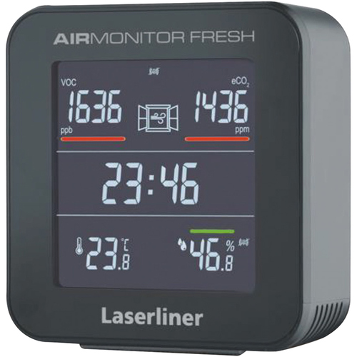 レーザーライナー Laserliner ヘルスケア 計測器 室内空気質モニター エアーモニターフレッシュ 082430J AIR MONITRO FRESH 有機化合物