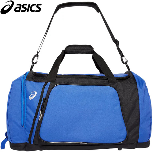 アシックス asics メンズ レディース ゲームバッグ L ロイヤル×ブラック 3123A588 401 GAME BAG L 野球 ボストンバッグ ダッフルバッグ