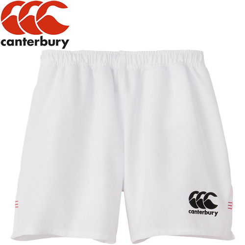 カンタベリー CANTERBURY メンズ ラグビーウェア ゲームパンツ ラグビーショーツ ロング ホワイト RG23727 10 RUGBY SHORTS LONG