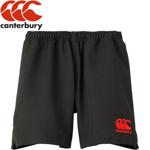 カンタベリー CANTERBURY メンズ ラグビーウェア ゲームパンツ ラグビーショーツ ロング ブラック RG23727 BK RUGBY SHORTS LONG