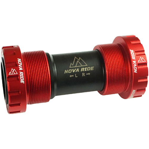 ノヴァライド NOVA RIDE 自転車 ボトムブラケット BSA SHIMANO 24mm レッド 2072000100040 RED 自転車用品 自転車パーツ