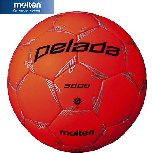 モルテン molten メンズ レディース サッカーボール ペレーダ3000 蛍光オレンジ F5L3000 O サッカー JFA 一般 大学 高校 中学