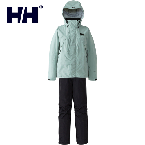 ヘリーハンセン HELLY HANSEN レディース レインウェア ヘリーレインスーツ ヘイズグリーン HOE12311 HG Helly Rain Suit