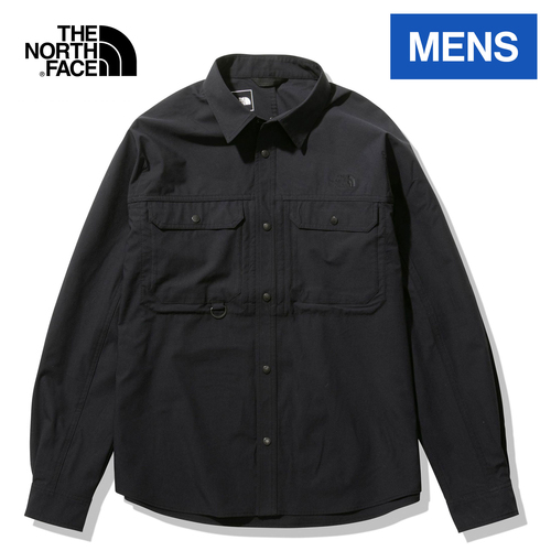 ザ・ノース・フェイス ノースフェイス メンズ ファイヤーフライキャノピーシャツ ブラック NR12231 K Firefly Canopy Shirt 春夏モデル